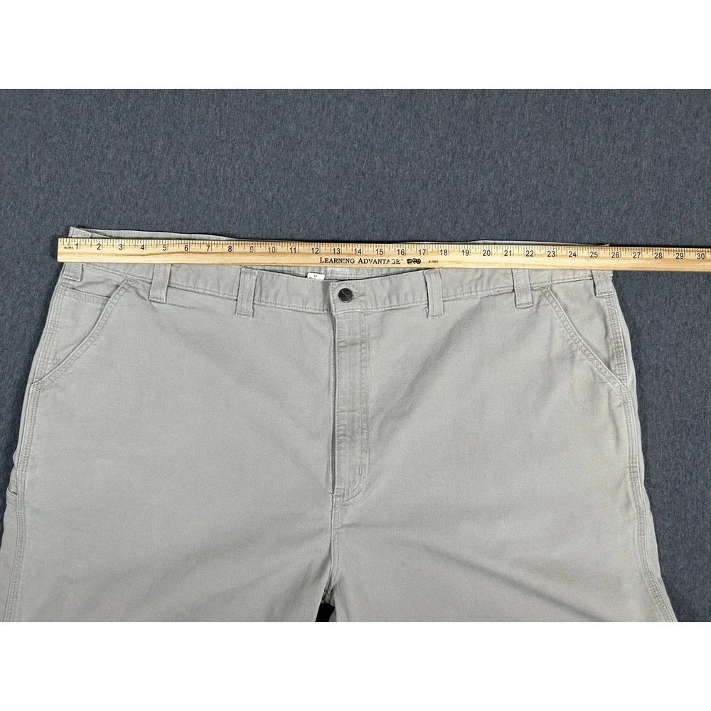 Carhartt Men's Relaxed Fit Utility Canvas Shorts Khaki Size 52
